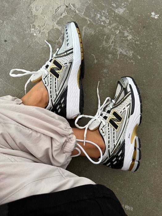 Кроссовки New Balance 1906R White Gold Silver/Кросівки Нью Беланс/NB