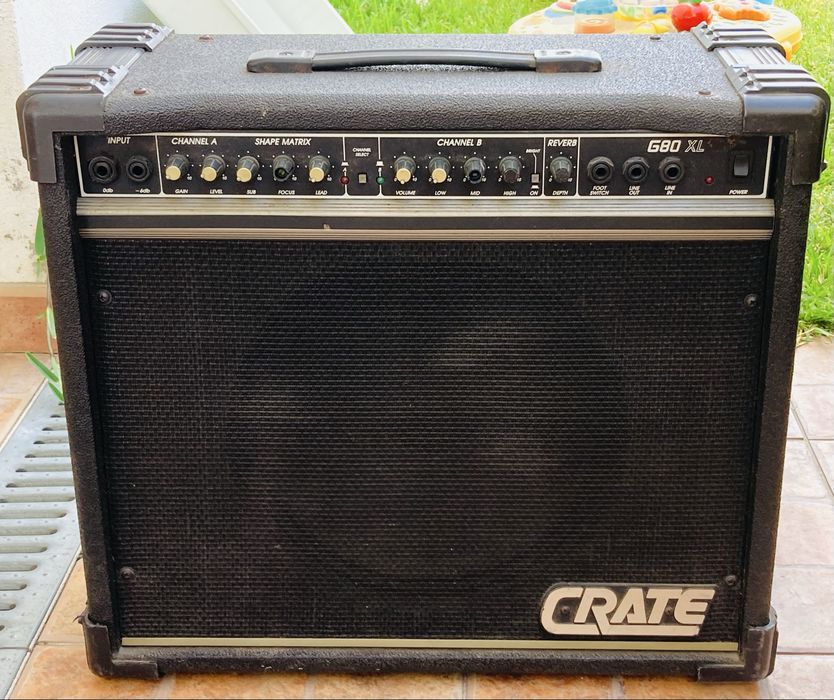 Colunas de Som Crate 12” 200watts Amplificado