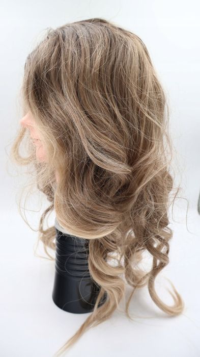 Peruka włosy długie syntetyczne blond PORSMEER damska