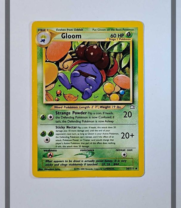 Gloom 36/111 NG Pokemon ENG-LP