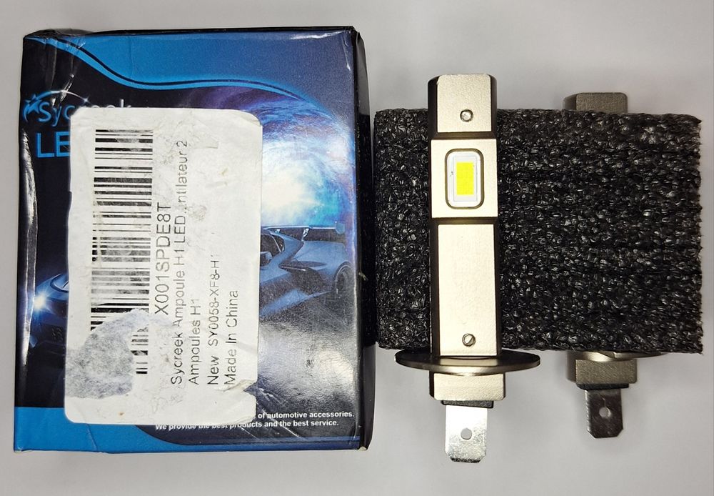 H1 лед лампи в авто