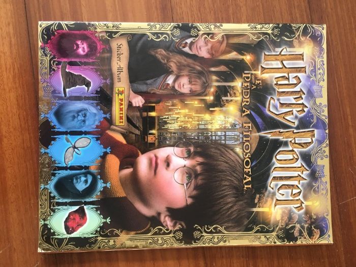 Caderneta Harry Potter e a Pedra Filosofal - Coleção Cromos Panini