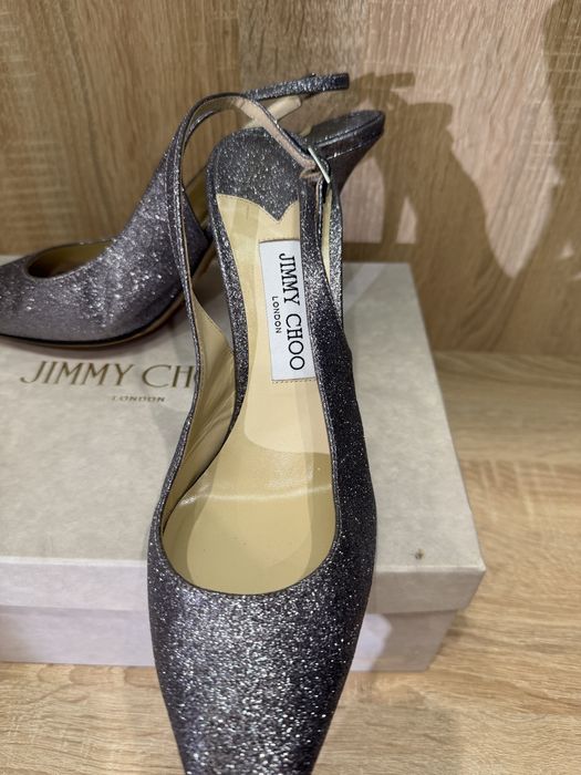 Каблуки Jimmy Choo Diamond Tilda leather heels