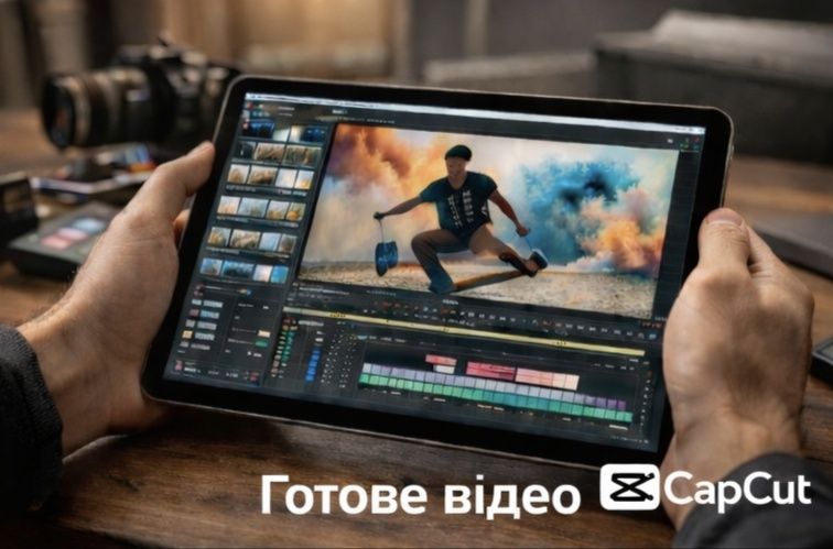 Монтаж відео | TikTok, YouTube, Reels