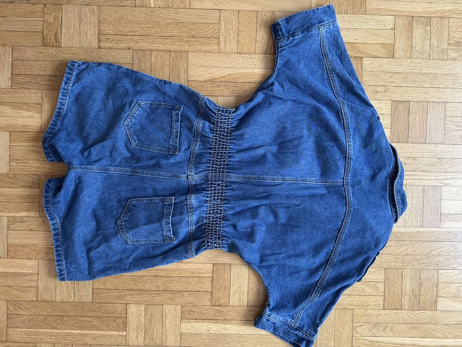 Дзинсовий комбінезон