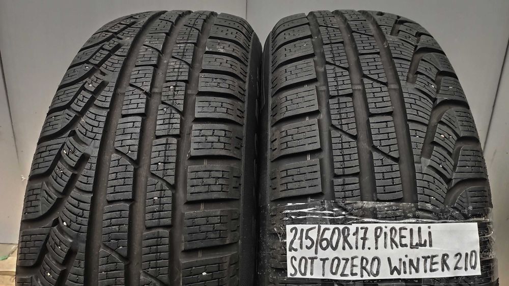 Шини 215/60R17. Pirelli 8,4мм. 2022р. Nokian