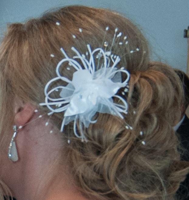 Stroik ozdoba ślubna do włosów