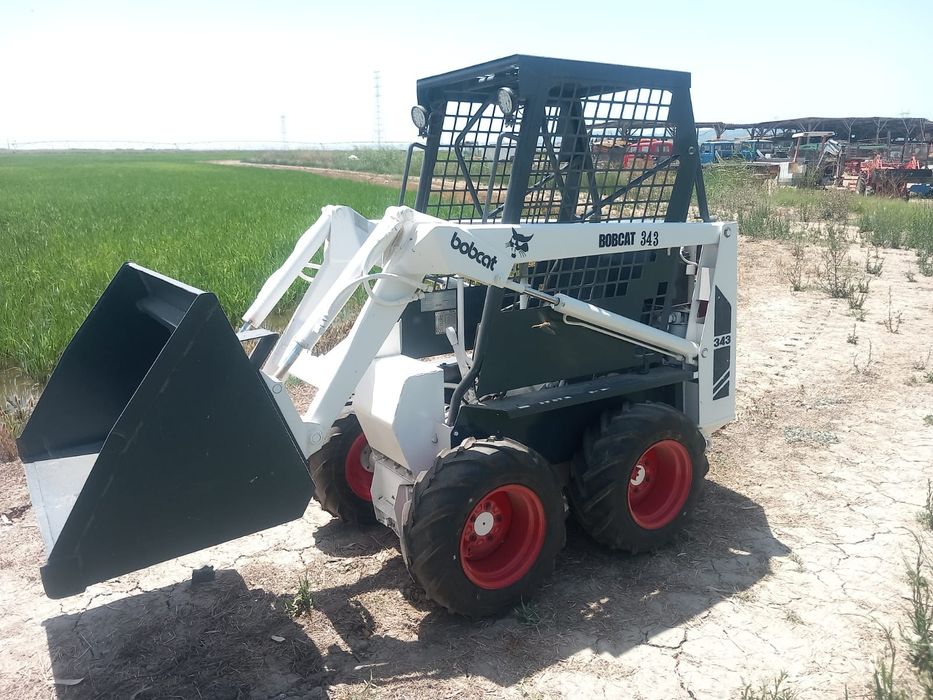 Mini bobcat 343com motor yanmar