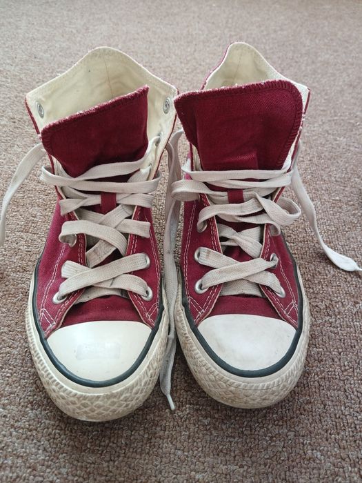 Кеди Converse орігінальні бордові