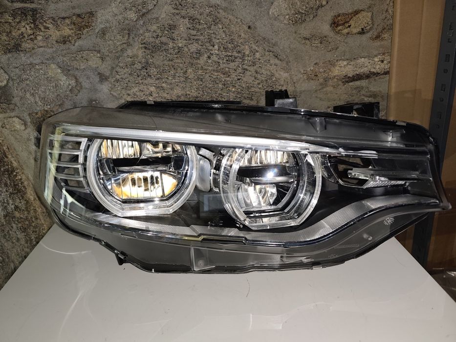 Farol BMW série 4 f32 F33 F36 ótica led adaptive led original