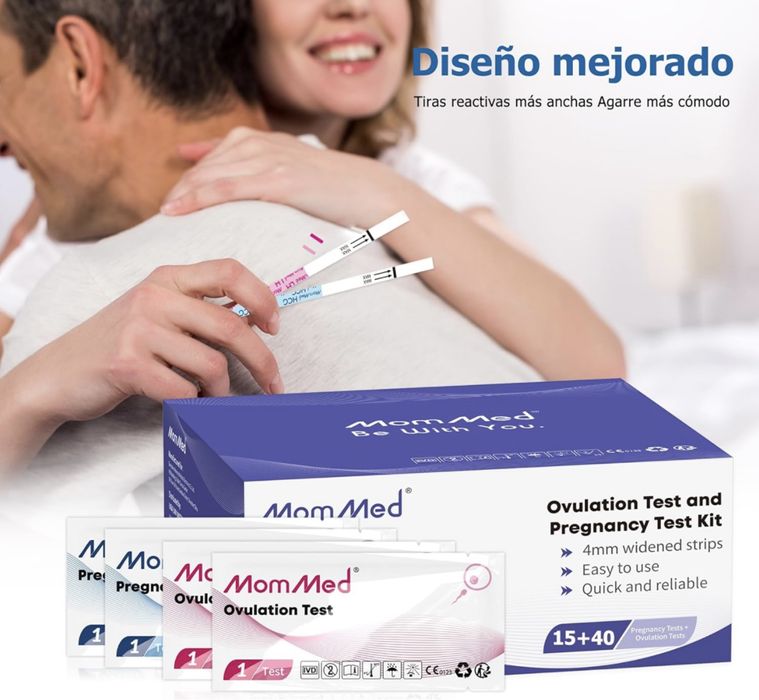 Teste Gravidez/Ovulação + copo COM APP! | MomMed