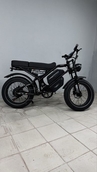 Електрофетбайк Corso Premier 1500 ват 48 вольт 18 ампер з двома АКБ