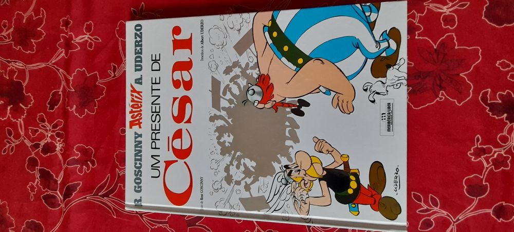 Livros dw banda desenhada do Astérix