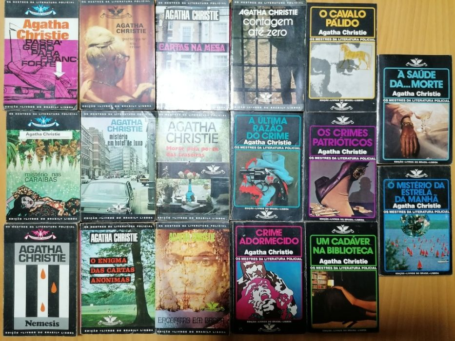 Colecção Vampiro - Simenon/Agatha Christie e outros