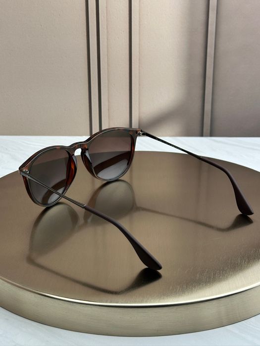 Сонцезахисні окуляри Ray-Ban Erika RB4171 гавана коричнева лінза круглі жіночі оригінал