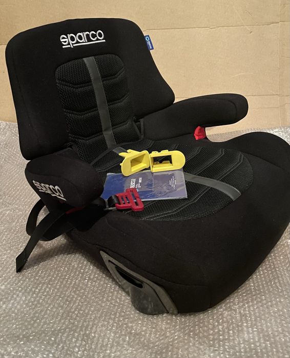 Fotelik Samochodowy SPARCO SK9001-GR Booster Seat 22-36kg 150cm ISOFIX