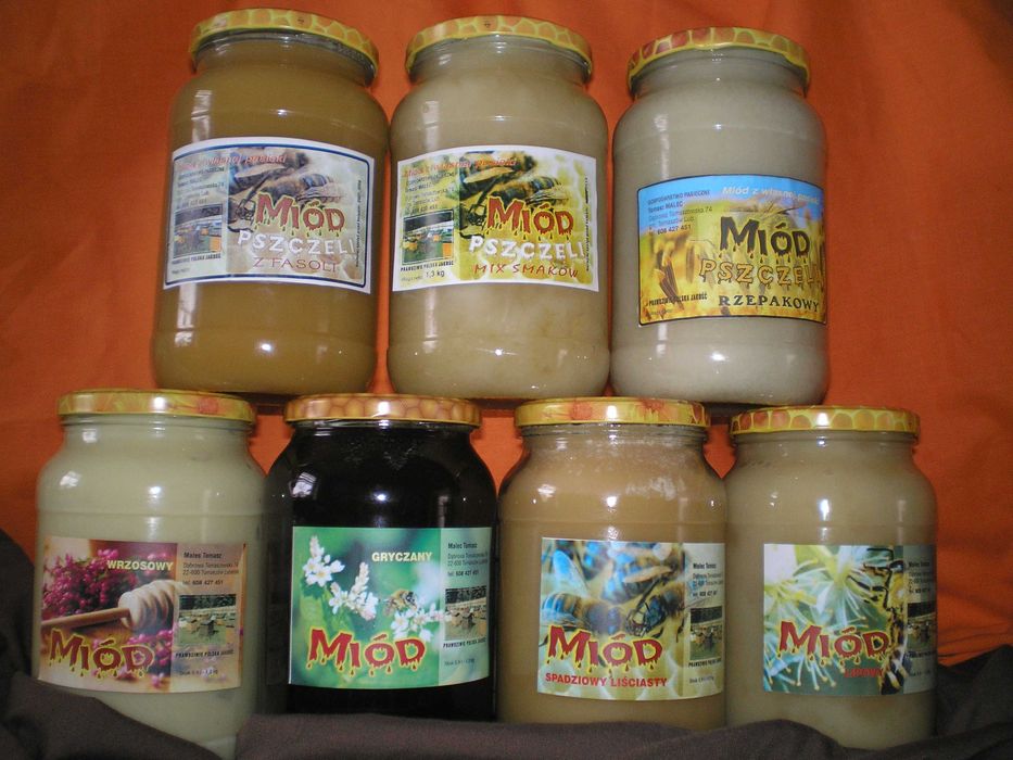 Sprzedam miód cena 30 zł