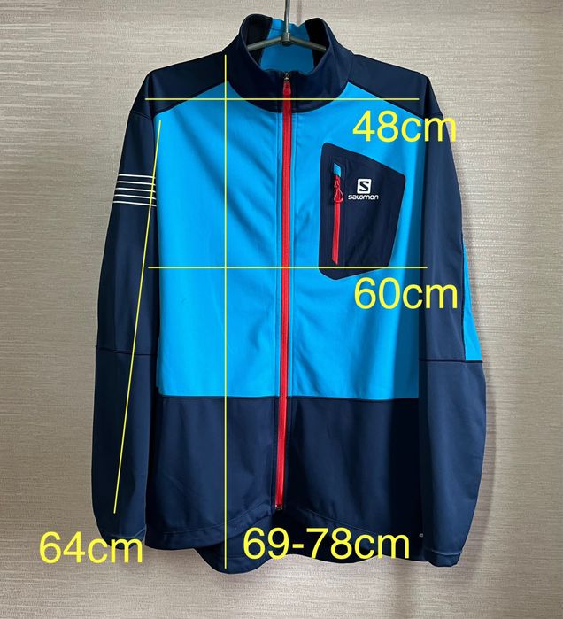 Salomon Куртка Softshell Софтшел Вітровка Трекінгова Туристична