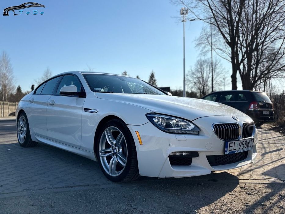 BMW Seria 6 3.0Turbo 320KM Super STAN Pełen Serwis Niski udok.PRZEBIEG M-pakiet