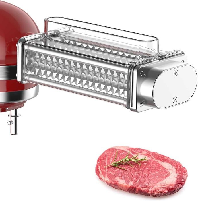 Przystawka do zmiękczania mięsa GVODE do miksera KitchenAid, koła zębate ze stali