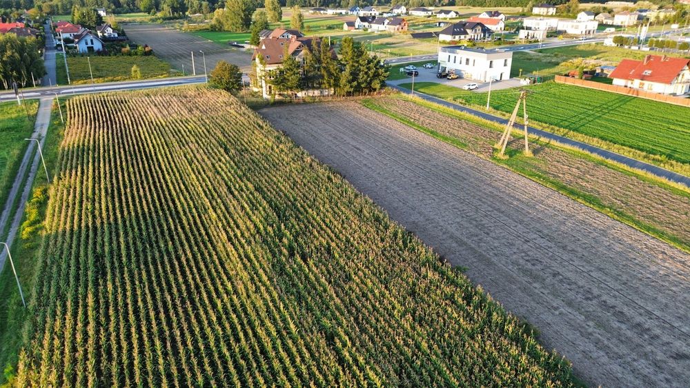* Żory Kleszczów 2.5 km od centrum  1095m2 MN/U *