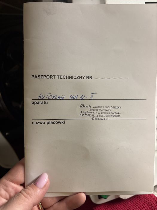 Autoklaw SUN klasa B