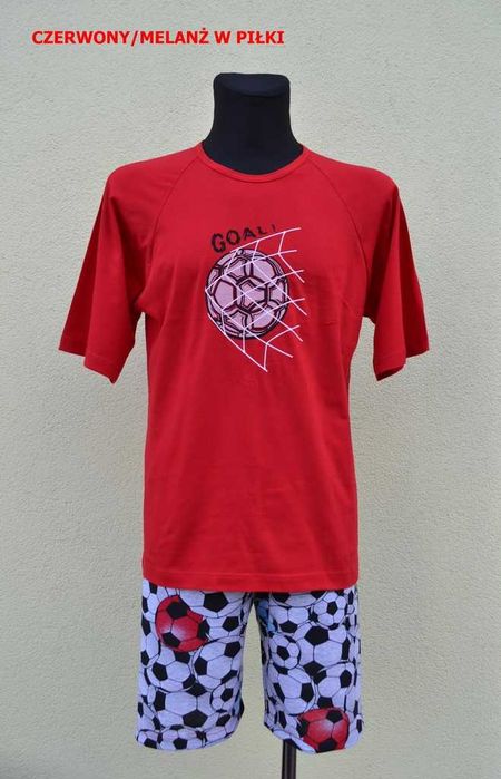 Piżama kr.rękaw męska roz.182 XL