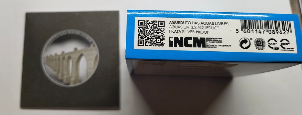 Aqueduto das Águas Livres XIV Ibero Americana Prata Proof