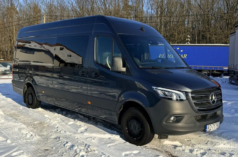 Mercedes-Benz Sprinter 9 os, VIP, Gwarancja, Salon PL, 12.2027, TV, lozko, Darmowe serwisy