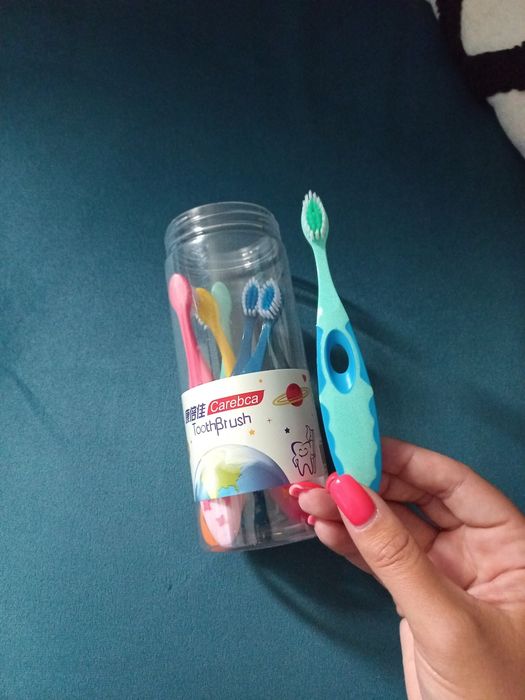 Szczoteczka do zębów dla dzieci dziecięca zestaw nowe