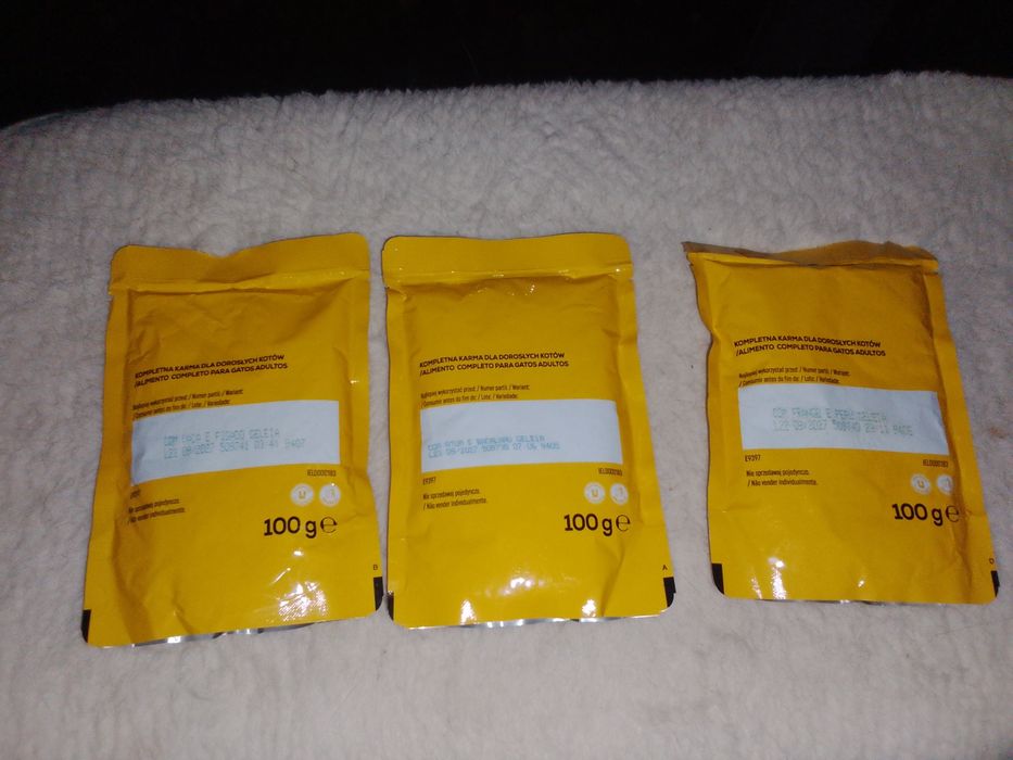 Saquetas de comida Húmida Kitty