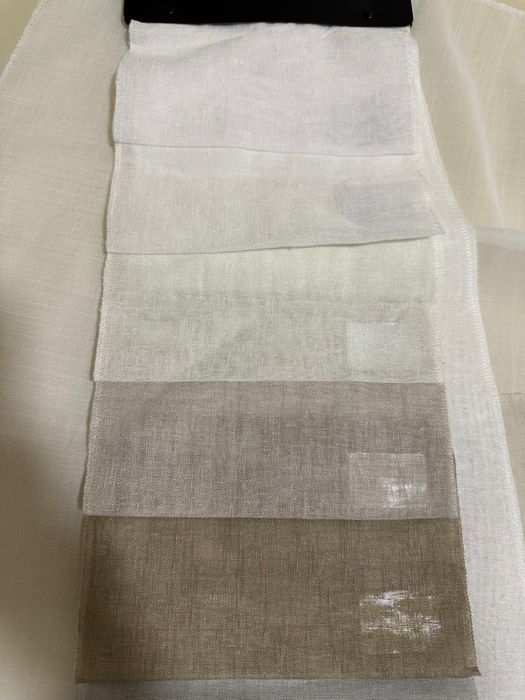 Cortinados de onda perfeita