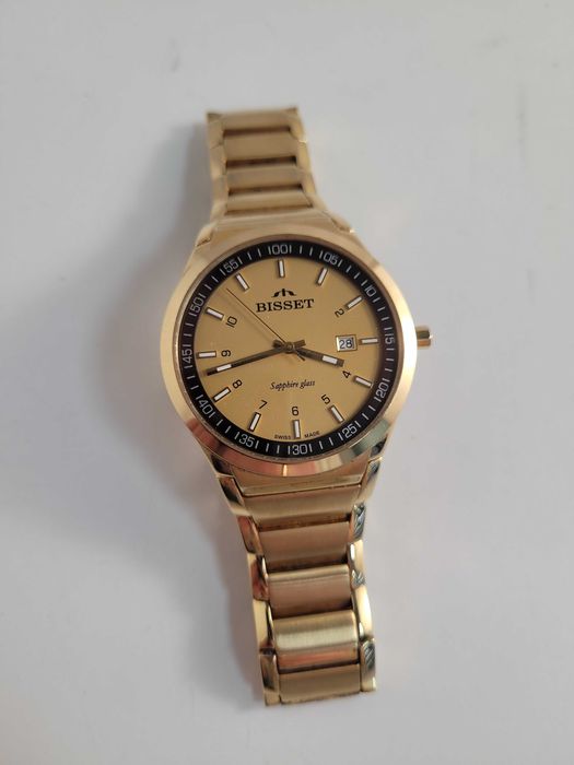 Zegarek  BISSET BSDC86 Złoty