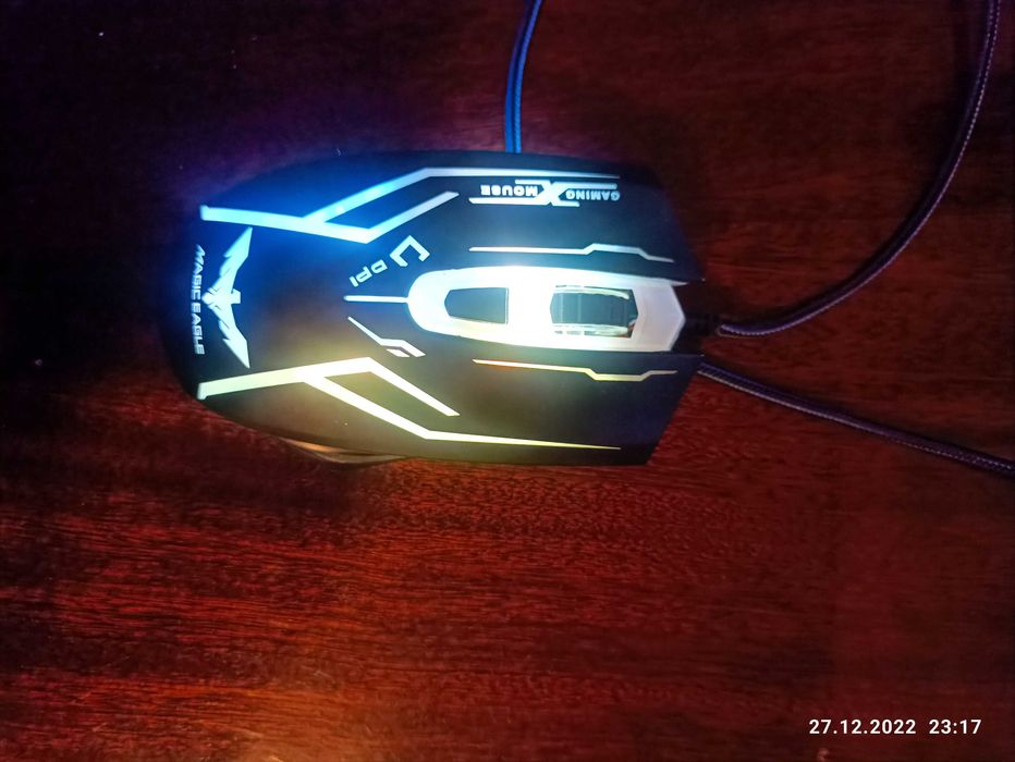 Компьютерная мышка Gamino  магнитный штекер наушник беспроводной