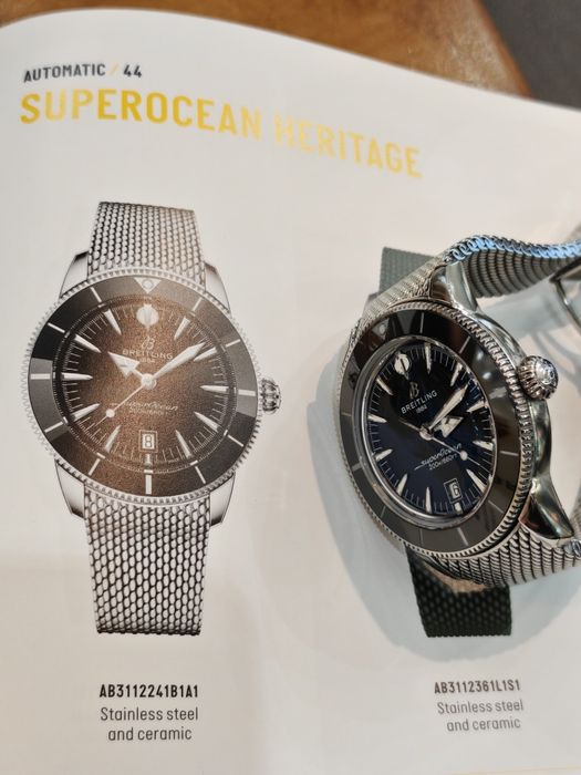 Zegarek męski Breitling Superocean Heritage 44mm automatic Full Set Swiss Made