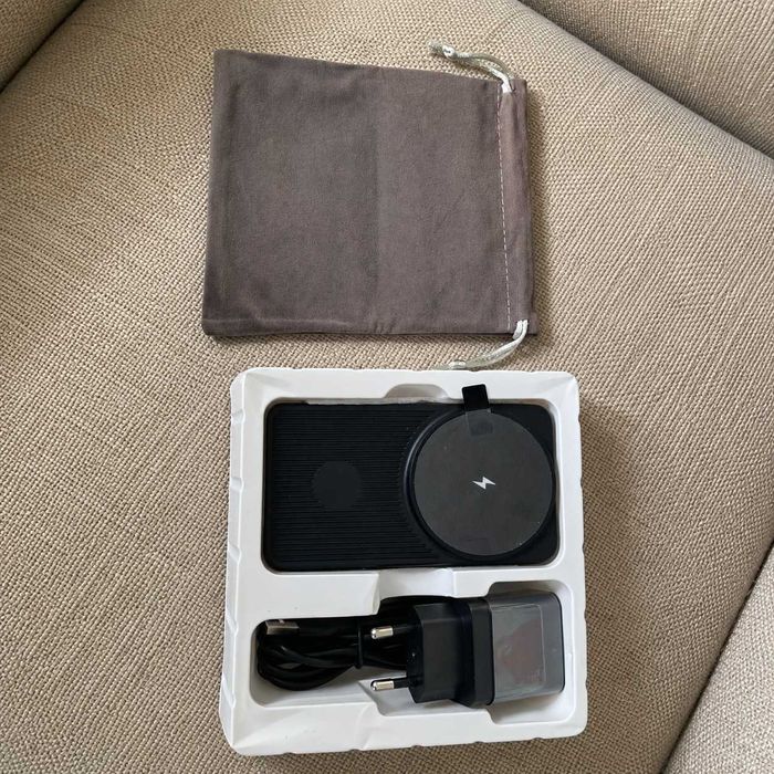 Бездротова зарядка 3в1 MagSafe XD-CE06 15W станція для iPhone Apple Watch AirPods зарядное устройство беспроводная зарядка для xiaomi епл самсунг