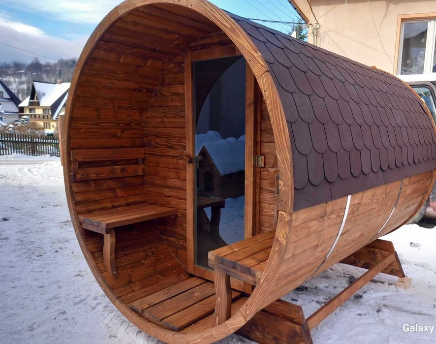 Sauna beczka 240cm