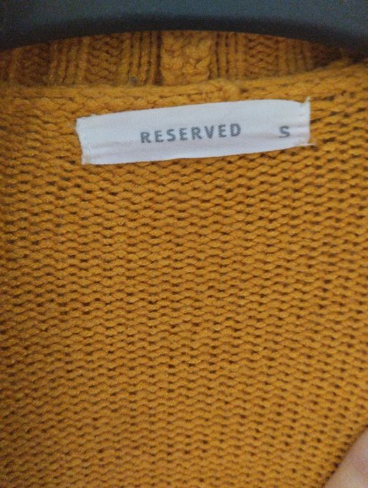 Sweter kardigan Reserved S jak nowy