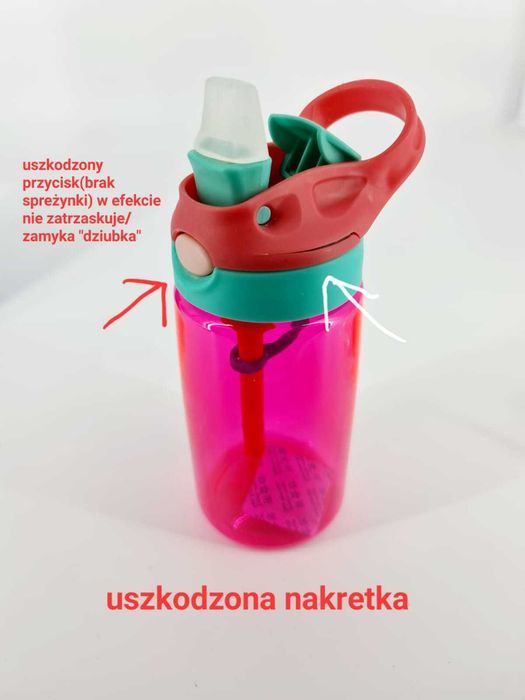 Butelka do picia dla dzieci z dziubkiem BPA Free
