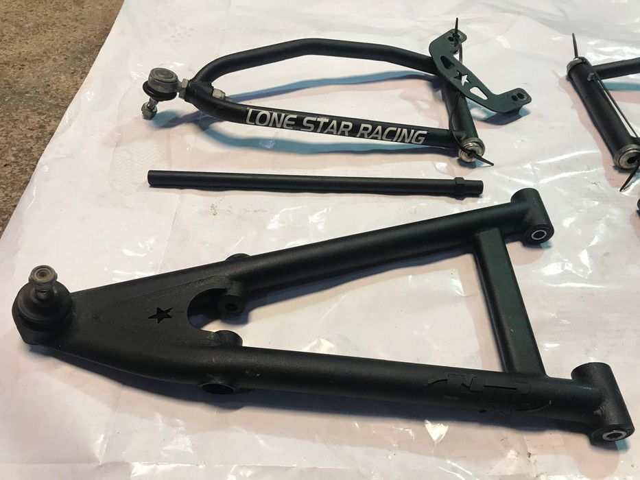 Triangulos long travel walsh lone starl yfz 450r