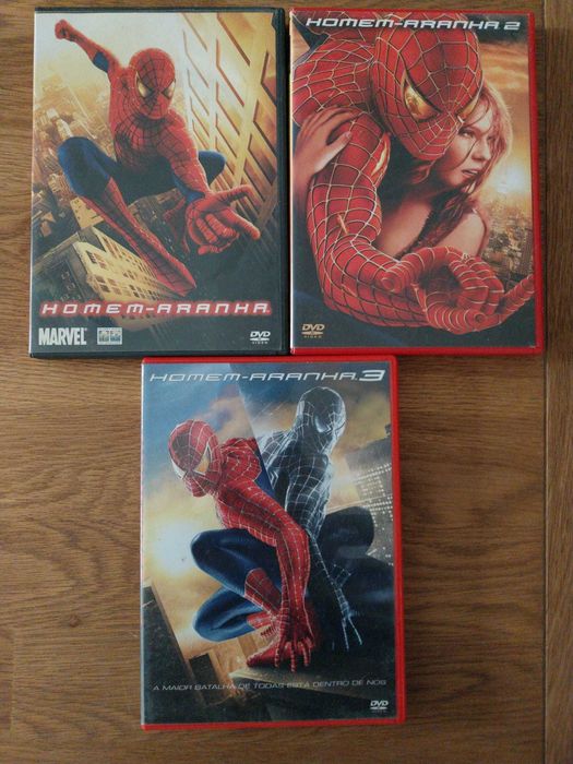 Pack original "Homem-Aranha" 1-2-3