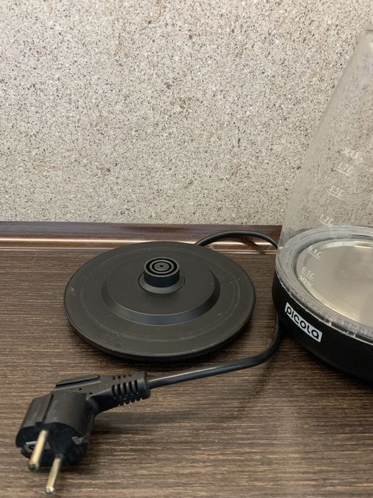 Электрочайник стеклянный прозрачный чайник електрочайник с подсветкой