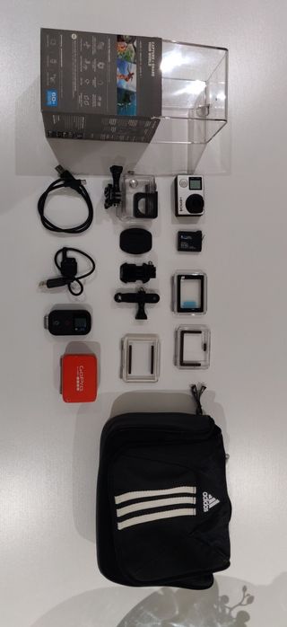 GoPro 4 Silver + comando GoPro original + Embalagem Original