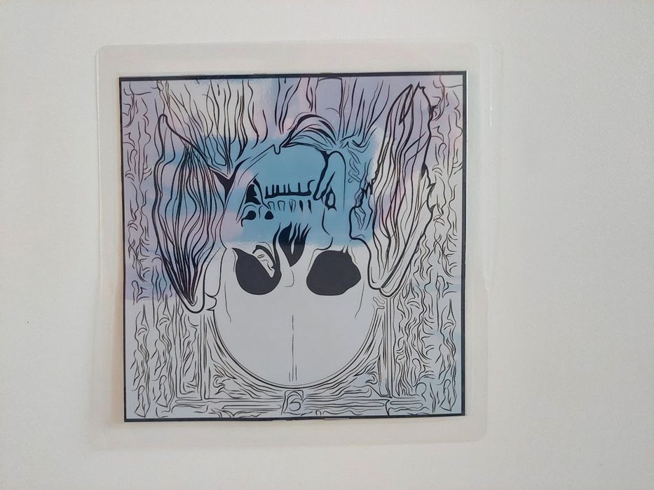 Срібна монета 1 унція у формі пластини, Камерун 2025 - Ангели смерті