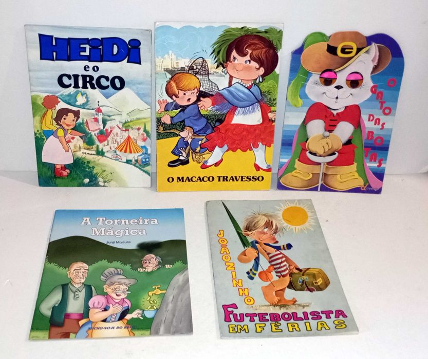 Vários livros infantis antigos (mais nas restantes fotos)