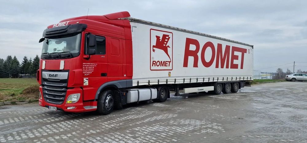 DAF 480xf  Daf480 XF/ low deck/ naczepa Krone SDP27