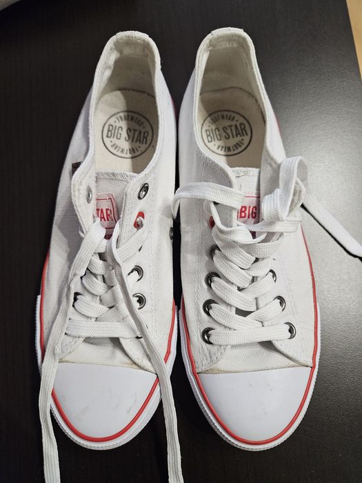 Białe trampki Big Star 38