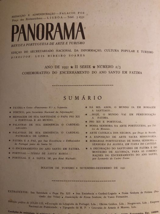 Panorama. Fátima (1951)