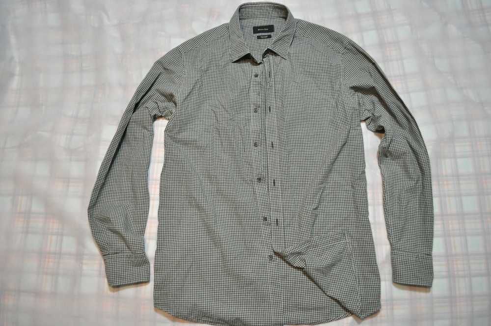 MASSIMO DUTTI L koszula męska w kratkę kratę i1