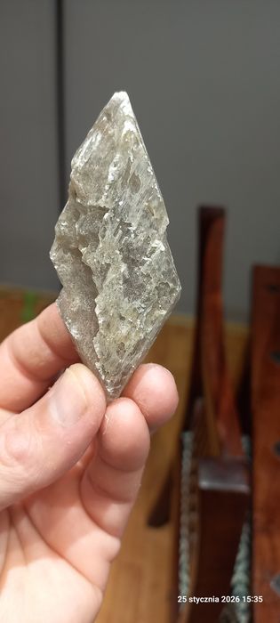 Minerały gips kryształ